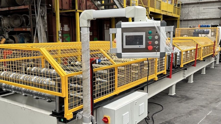 Commercial metal siding roll forming machine USA