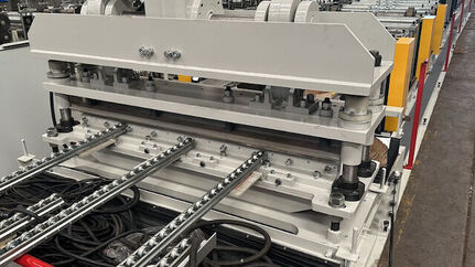 Composite Metal Floor Deck Roll Forming Machine In The USA