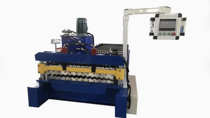 Corrugated metal floor decking roll forming machine in the USA