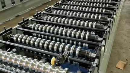 Corrugated roll forming machine in Bangladesh