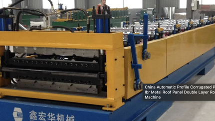 Corrugated roll forming machine in Honduras