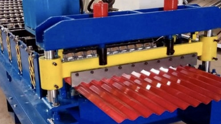 Corrugated roll forming machine in Ireland