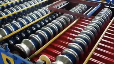Corrugated roll forming machine in the USA