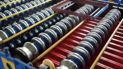 Corrugated roll forming machine in the USA