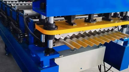 Corrugated Roof Roll Forming Machine – Albania