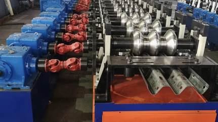 Crash Barrier Roll Forming Machine in India