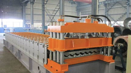 Culvert corrugation panel roll forming machine in Lesotho