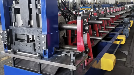 Cz purlin roll forming machine in Japan