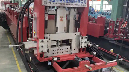 CZ Purlin Roll Forming Machine in Jiangsu China