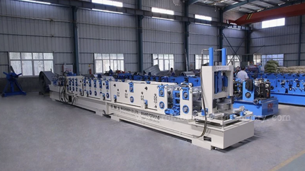 CZ purlin roll forming machine in Peru