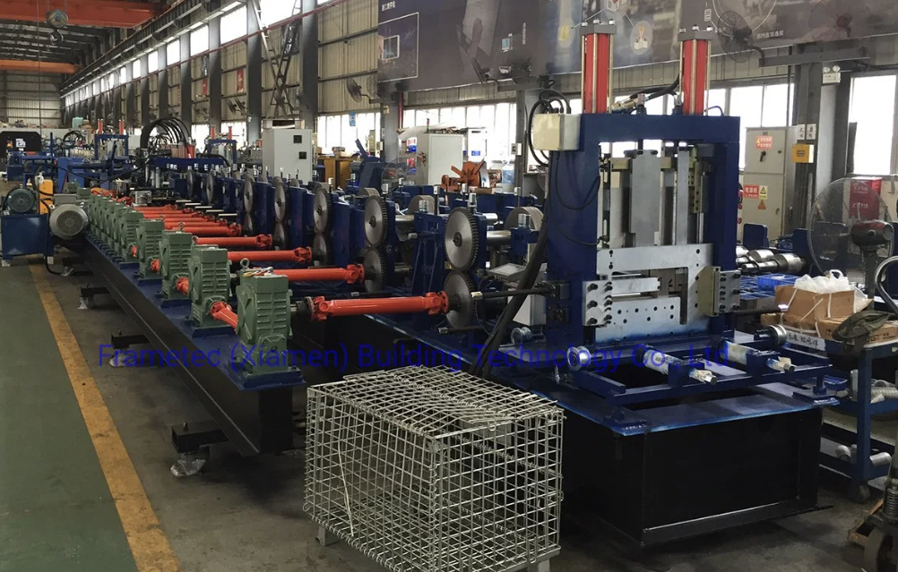 CZ purlin roll forming machine in Qatar