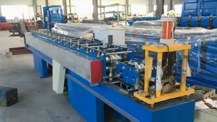 Door roll forming machine in Italy