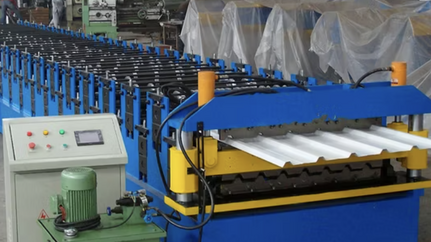 Double layer roll forming machine in Cambodia