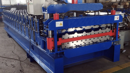 Double layer roll forming machine in El Salvador