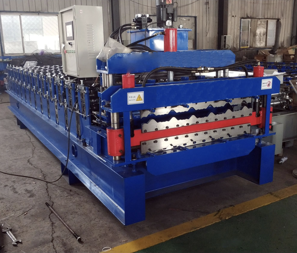 Double layer roll forming machine in El Salvador