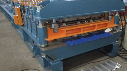 Double layer roll forming machine Russia