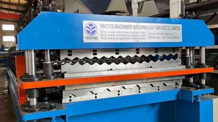 Double Layer Roof Sheet Roll Forming Machine In China