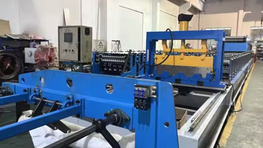 Dovetail Deck Roll Forming Machine – UAE