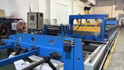 Dovetail Deck Roll Forming Machine – UAE