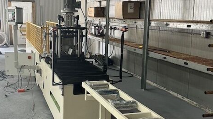 Drip edge flashing roll forming machine Colorado