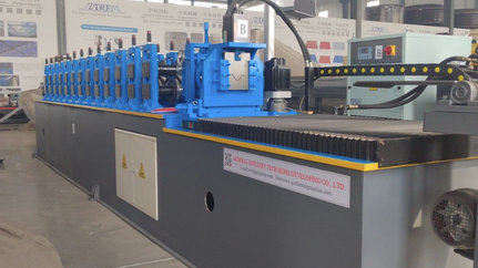 Eave drip edge flashing roll forming machine in Canada