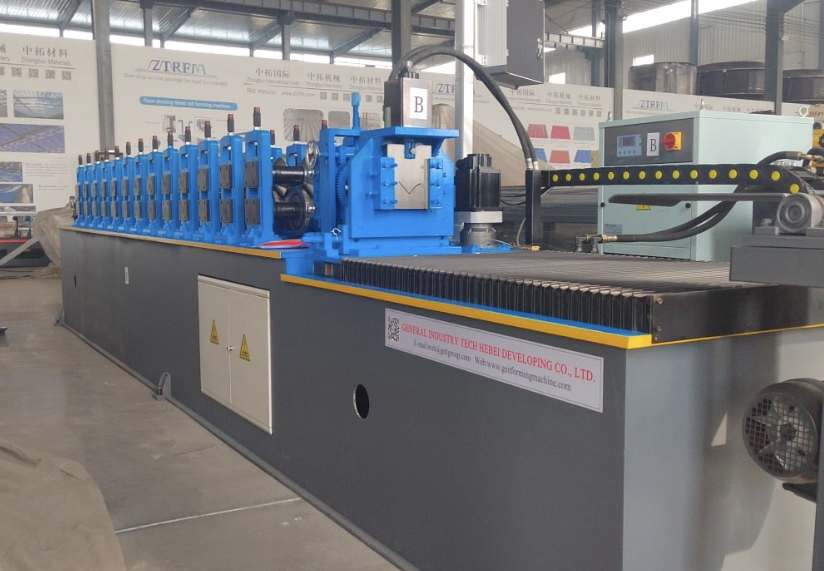 Eave drip edge flashing roll forming machine in Canada