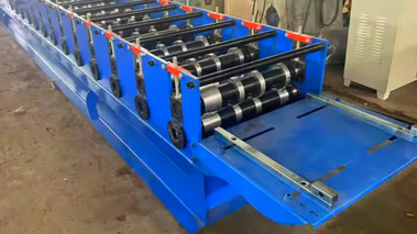 flat seam metal roof​ roll forming machine UAE