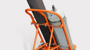 Fold-down Double Gas Cylinder Hand Truck London, United Kingdom