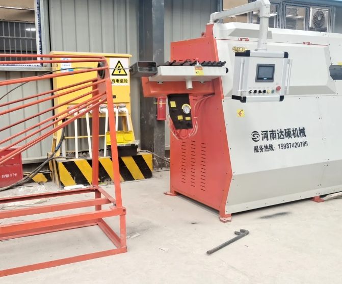 FULLY AUTOMATIC STEEL BAR BENDING MACHINE in Henan China