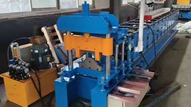 Gable Flashing Metal Roof Roll Forming Machine – UAE