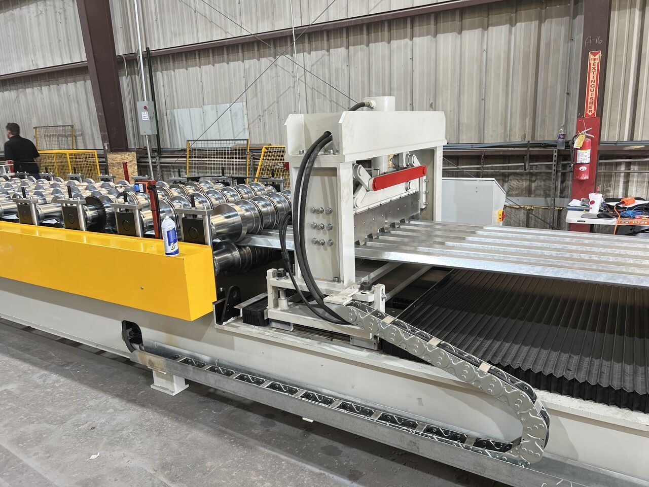 Galvanized B-Deck Sheet Roll Forming Machine In The USA