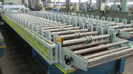 Galvanized Steel Profile Metal Roofing Sheet Roll Forming Machine in Hangzhou China