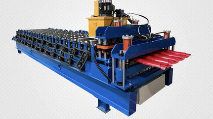 Glazed Tile Roof Sheet Roll Forming machine In Congo