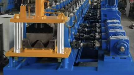 Guardrail roll forming machine in Dominican Republic