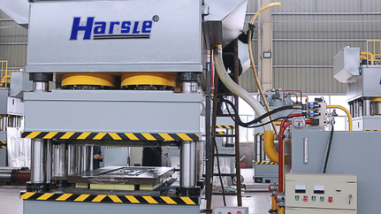 HARSLE 4500T Door Embossing Machine