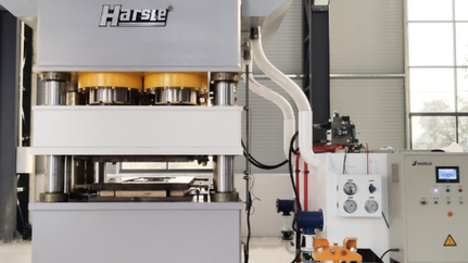 HARSLE 500T Door Embossing Machine