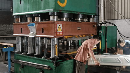 HARSLE Y32 2500T Steel Door Embossing Machine