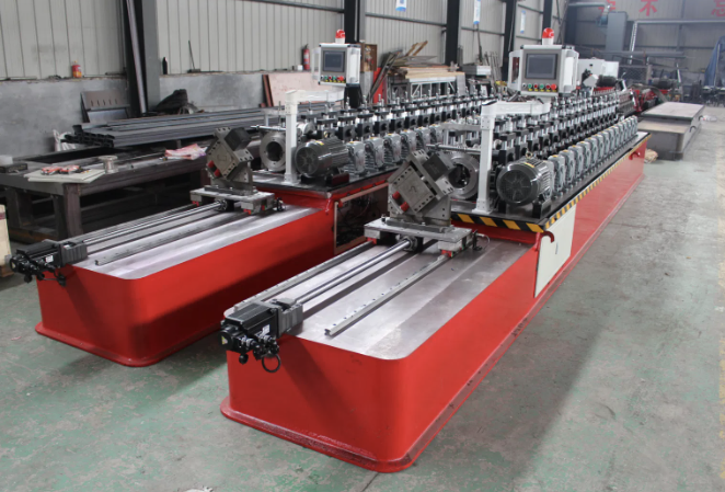 Hat channel Roll forming machine in Brazil