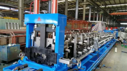 High Speed Auto Interchangeable CZ Purlin Roll Forming Machine in Xiamen China