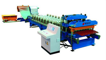 High Speed Roof Tile Forming Machine In Shaoxing City, China