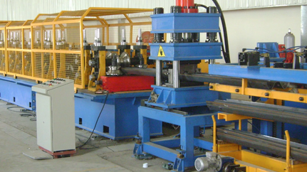 Highway Guardrail Roll Forming Machine in Thailand