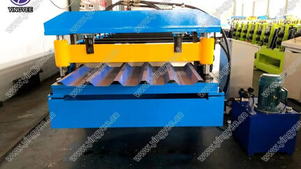 IBR Metal Roof Sheet Cold Roll Forming Machine In China