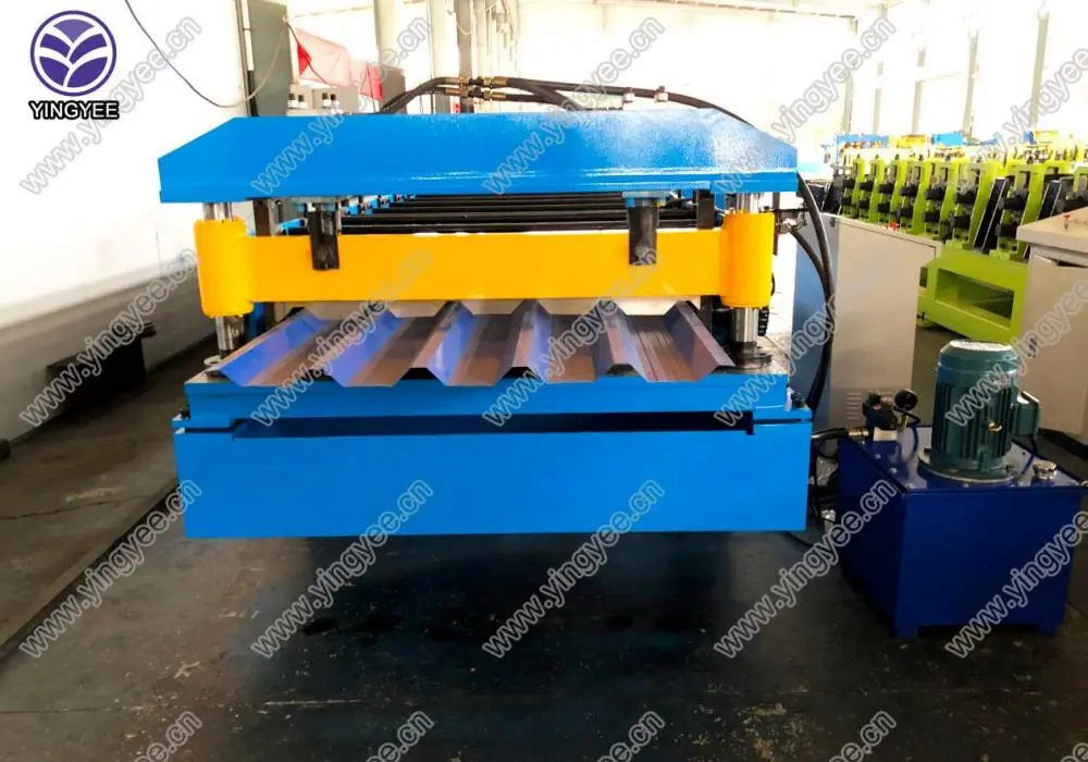 IBR Metal Roof Sheet Cold Roll Forming Machine In China