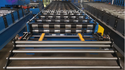 IBR/Trapezoid Roof Sheet Roll Forming Machine In China