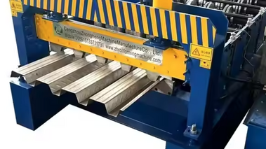Intermediate Rib Deck Roll Forming Machine – UAE