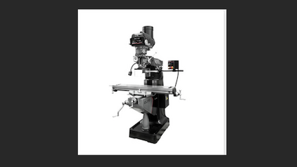 JET ETM-949 Mill with 3-Axis ACU-RITE 203 (Knee) DRO and Servo X, Y-Axis Powerfeeds USA