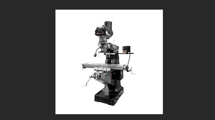 JET ETM-949 Mill with 3-Axis Newall DP700 (Knee) DRO and Servo X, Y-Axis Powerfeeds USA