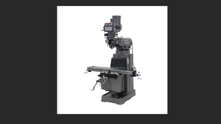 JET JTM-1050 Mill with ACU-RITE 200S DRO and X, Y & Z-Axis Powerfeeds & Power Draw Bar USA