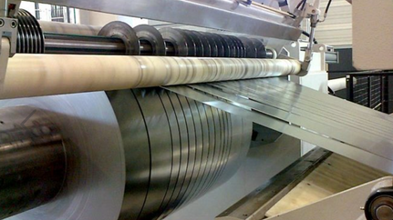 light gauge Slitting line in Treviso, Italy