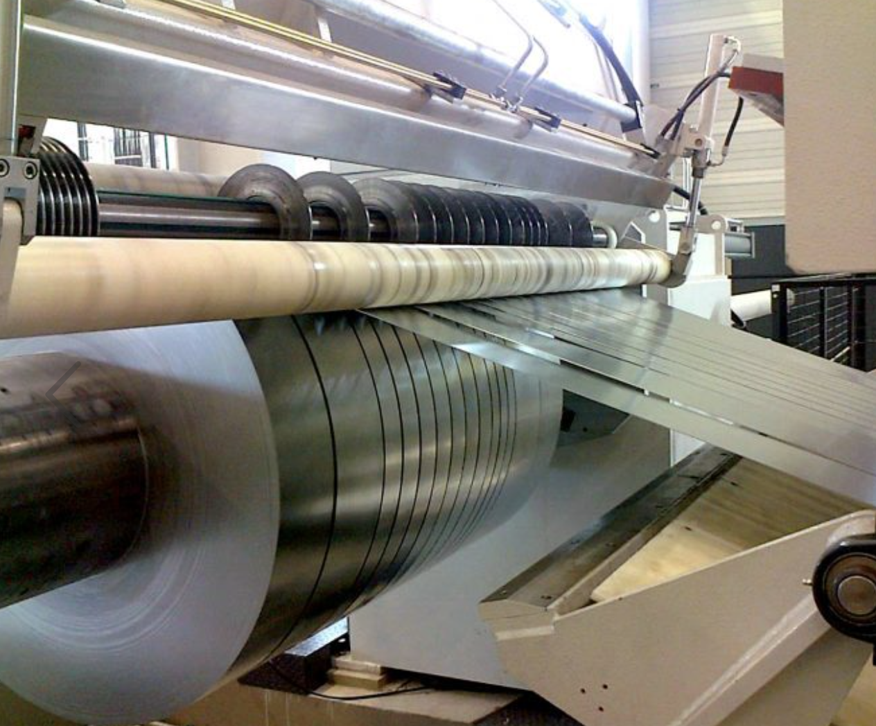 light gauge Slitting line in Treviso, Italy